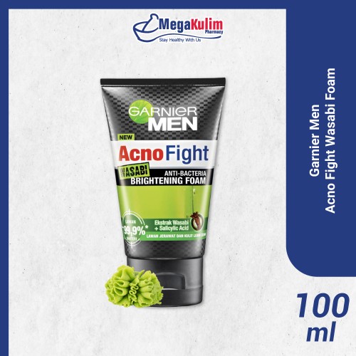 Garnier Men Acno Fight Wasabi Foam 100mL