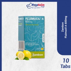 Fluimucil A 600mg Effervescent Tablets 10 Tab